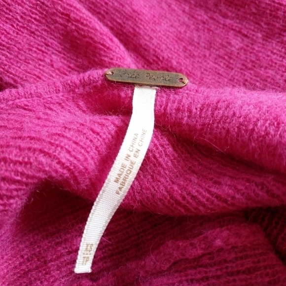 FREE People pink knit dress xs - Picture 8 of 9